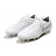 Nike Scarpa Tiempo Legend 8 Elite FG Bianco Cromo Puro Platino