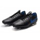 Nike Scarpa Tiempo Legend 8 Elite FG Nero Blu Hero