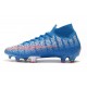 Scarpa Nike Mercurial Superfly VII Elite FG Blu Rosso