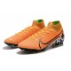 Scarpa Nike Mercurial Superfly VII Elite FG Arancione Bianco