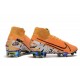 Scarpa Nike Mercurial Superfly VII Elite FG Arancione Bianco