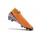 Scarpa Nike Mercurial Superfly VII Elite FG Arancione Bianco