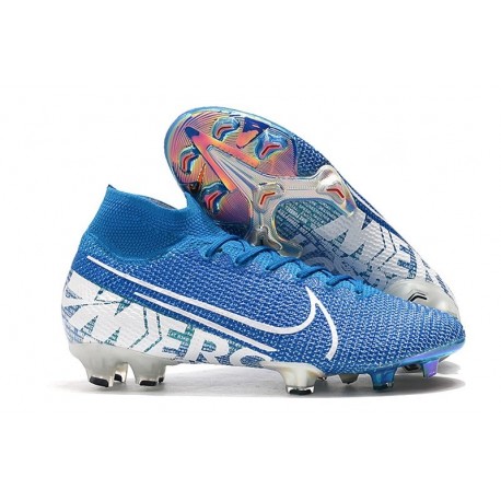 Scarpa Nike Mercurial Superfly VII Elite FG New Lights Blu