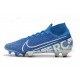 Scarpa Nike Mercurial Superfly VII Elite FG New Lights Blu