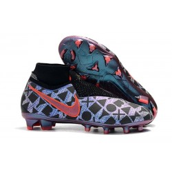 Nike x EA Sports Phantom Vision Elite Dynamic Fit FG - Nero Blu Rosso