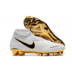 Scarpa per Terreni duri Nike Phantom Vision Elite FG - Bianca Oro