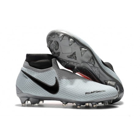 Scarpa per Terreni duri Nike Phantom Vision Elite FG - Grigio Rosso