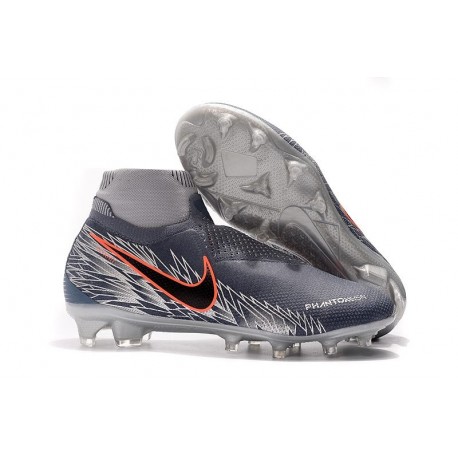 Nike Phantom VSN Elite Dynamic Fit FG - Grigio Nero Rosso