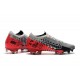 Scarpe da Neymar Nike Mercurial Vapor XIII Elite FG NJR Cromo Nero Rosso Orbita Platino