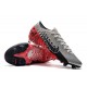 Scarpe da Neymar Nike Mercurial Vapor XIII Elite FG NJR Cromo Nero Rosso Orbita Platino