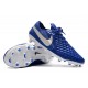 Nike Scarpa Tiempo Legend 8 Elite FG Blu Bianco