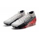 Neymar Nike Mercurial Superfly VII Elite FG Cromo Nero Rosso Orbita Platino