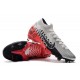 Neymar Nike Mercurial Superfly VII Elite FG Cromo Nero Rosso Orbita Platino