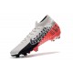 Neymar Nike Mercurial Superfly VII Elite FG Cromo Nero Rosso Orbita Platino