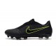 Nike Phantom Venom Elite Nuovo Scarpa Nero Volt