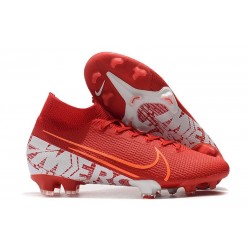 Scarpa Nike Mercurial Superfly VII Elite FG Rosso Bianco