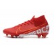 Scarpa Nike Mercurial Superfly VII Elite FG Rosso Bianco