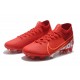 Scarpa Nike Mercurial Superfly VII Elite FG Rosso Bianco