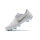 Nike Phantom Venom Elite Nuovo Scarpa Bianco Metallico