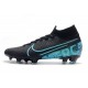 Scarpa Nike Mercurial Superfly VII Elite FG Negro Azul