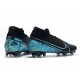 Scarpa Nike Mercurial Superfly VII Elite FG Negro Azul