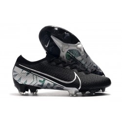 Nike Mercurial Vapor XIII 360 Elite FG Nuovo Scarpa Nero Argento