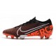 Nike Mercurial Vapor XIII 360 Elite FG Nero Bianco Cremisi Hyper