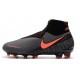 Scarpa Nike Phantom Vision Elite DF FG Grigio Scuro /Mango Acceso /Nero