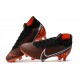 Nike Mercurial Superfly 7 Elite FG Nero Bianco Cremisi Hyper