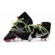 Scarpe Nuovo Nike Mercurial Superfly 7 Elite FG Nero Viola Bianco