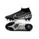 Scarpe Nuovo Nike Mercurial Superfly 7 Elite FG Nero Grigio Cool