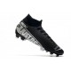 Scarpe Nuovo Nike Mercurial Superfly 7 Elite FG Nero Grigio Cool