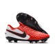 Nike Scarpa Tiempo Legend 8 Elite FG Rosso Bianco