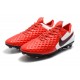 Nike Scarpa Tiempo Legend 8 Elite FG Rosso Bianco