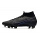 Scarpe Nuovo Nike Mercurial Superfly 7 Elite FG Nero