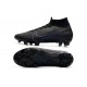 Scarpe Nuovo Nike Mercurial Superfly 7 Elite FG Nero