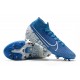 Nike Mercurial Superfly 7 Elite AG-Pro Scarpa Blu Bianco