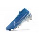 Nike Mercurial Superfly 7 Elite AG-Pro Scarpa Blu Bianco