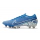 Nike Mercurial Vapor XIII Elite AG-Pro Bleu Bianco