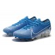 Nike Mercurial Vapor XIII Elite AG-Pro Bleu Bianco