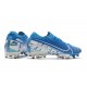 Nike Mercurial Vapor XIII Elite AG-Pro Bleu Bianco