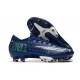 Nike Mercurial Vapor XIII Elite AG-Pro Blu Void Volt Bianco