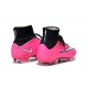 Scarpe da Calcetto Nike Mercurial Superfly FG CR7 Rosa Bianco Nero