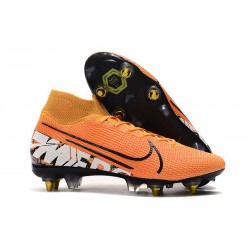 Nike Mercurial Superfly 7 Elite AC SG-Pro Arancione Bianco