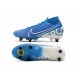 Nike Mercurial Superfly 7 Elite AC SG-Pro Blu Bianco