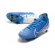 Nike Mercurial Superfly 7 Elite AC SG-Pro Blu Bianco