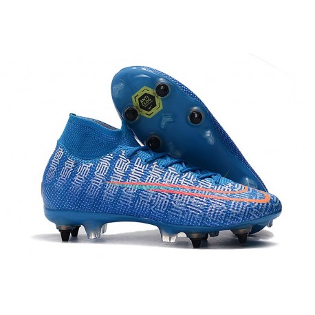 Nike Mercurial Superfly 7 Elite AC SG-Pro Blu Rosso