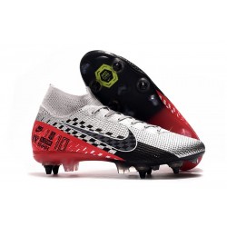 Nike Mercurial Superfly 7 Elite AC SG-Pro Neymar Cromo Nero Rosso Orbita Platino