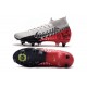 Nike Mercurial Superfly 7 Elite AC SG-Pro Neymar Cromo Nero Rosso Orbita Platino