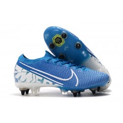 Nike Mercurial Vapor XIII Elite SG-Pro AC New Lights Blu Bianco